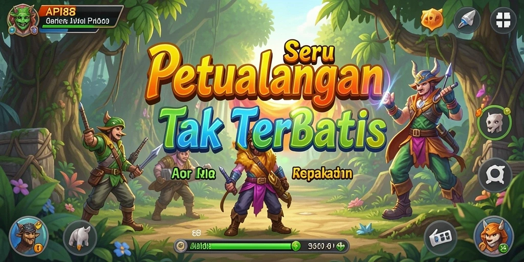 Screenshot API88 menampilkan aksi mendebarkan dalam gameplay petualangan.