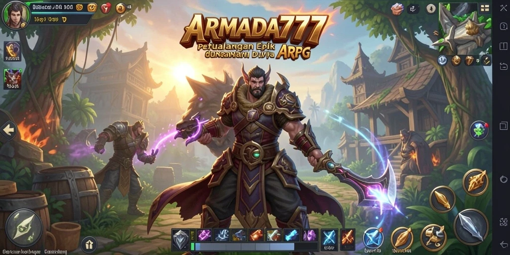 Gameplay ARPG yang mengasyikkan dengan karakter yang beragam.