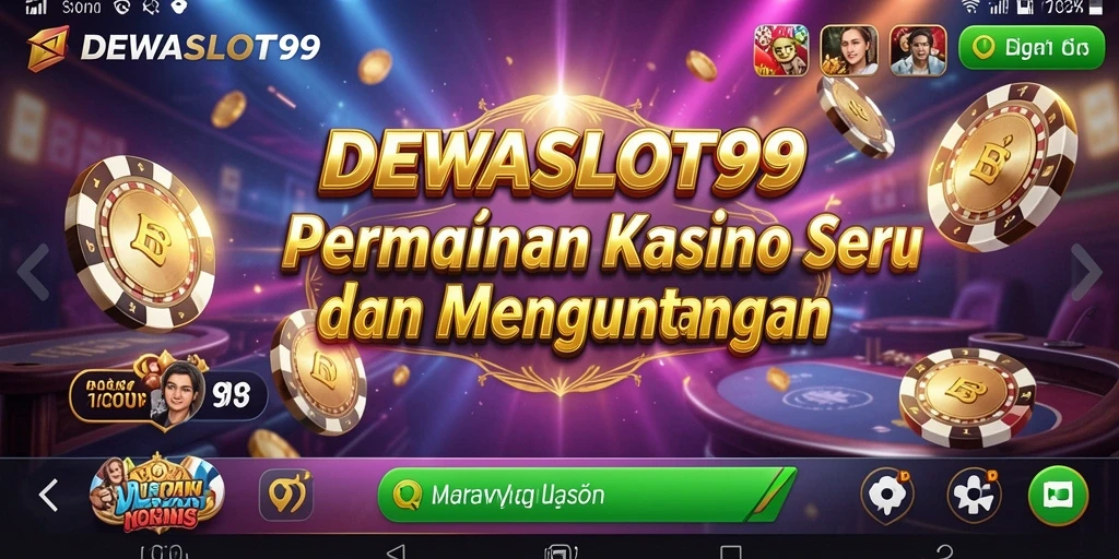 Screenshot gameplay DEWASLOT99 yang menakjubkan dan penuh aksi.