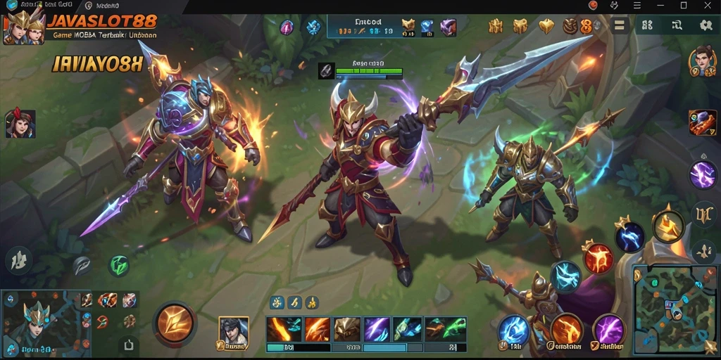 Tampilan gameplay seru dari JAVASLOT88 yang penuh aksi.