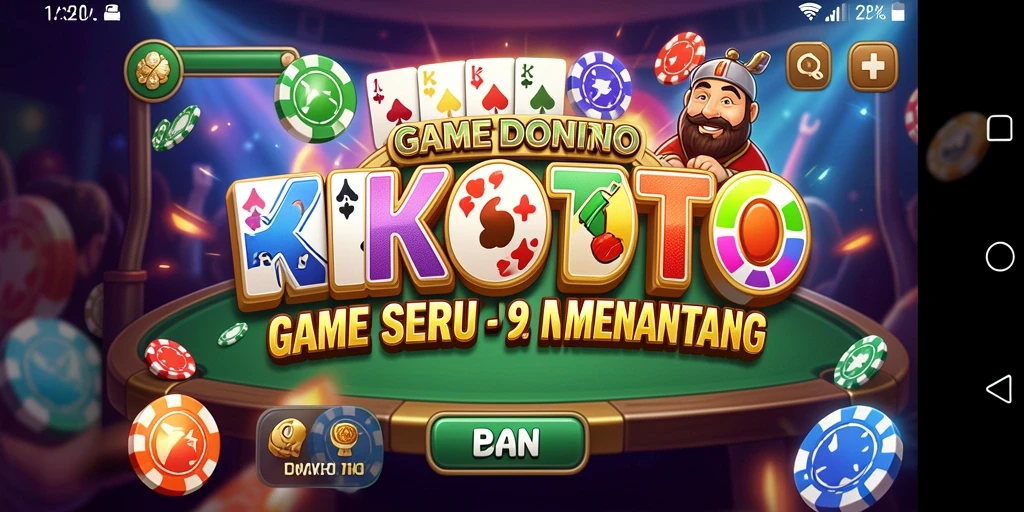 Gameplay seru dalam KIKOTOTO yang penuh strategi dan interaksi.
