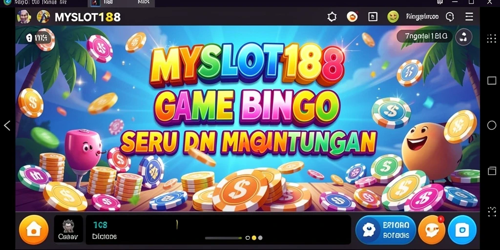 Tampilan gameplay seru dan interaktif di MYSLOT188.