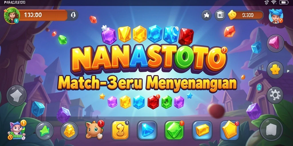 Gameplay seru dan penuh warna di NANASTOTO.