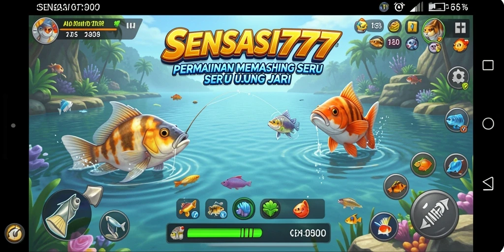 Tangkapan besar di SENSASI777 menanti Anda di game Fishing ini.