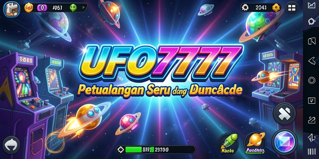 Cuplikan gameplay <strong>UFO777</strong> yang penuh aksi dan seru dalam dunia Arcade.